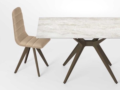 Silla de comedor o cocina Suite Tapizada de Cancio - 6