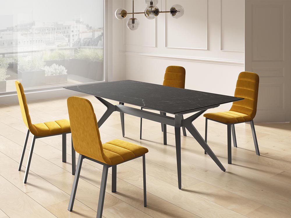 Silla de comedor o cocina Pulsar Tapizada de Cancio - 3