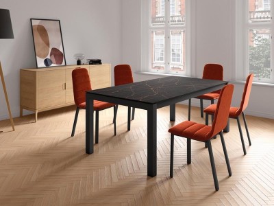 Silla de comedor o cocina Pulsar Tapizada de Cancio - 4