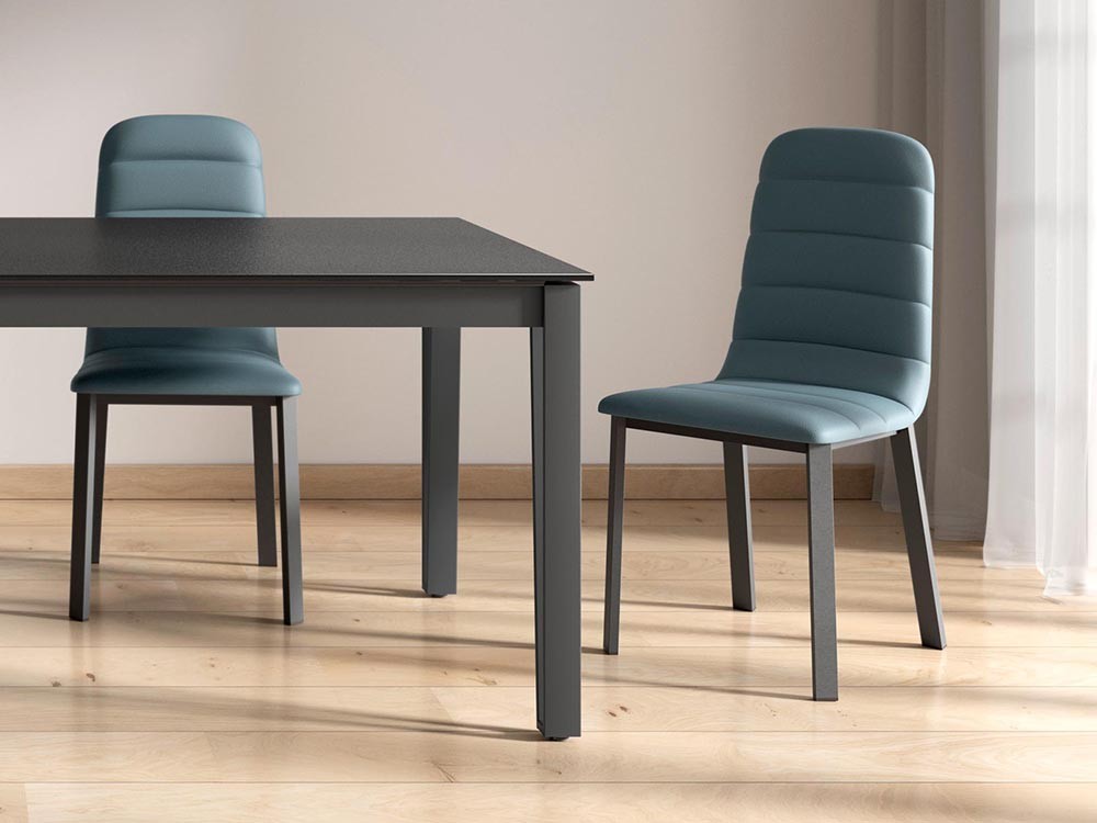 Silla de comedor o cocina Pulsar Tapizada de Cancio - 1