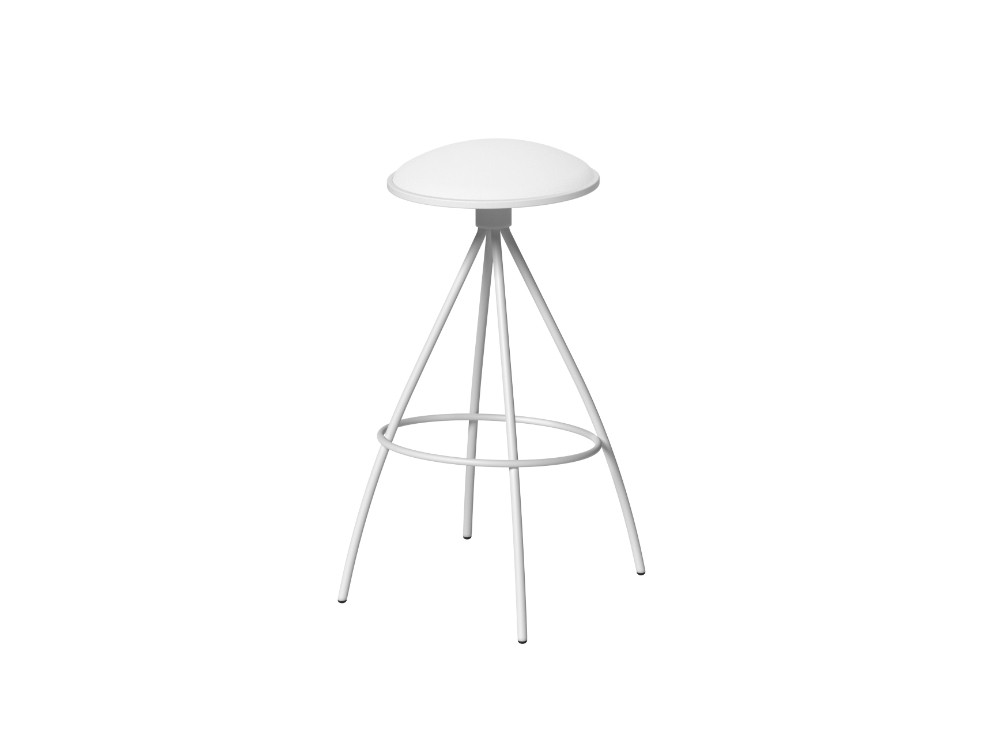 Taburete alto giratorio Mambo Tapizado de Cancio - 4