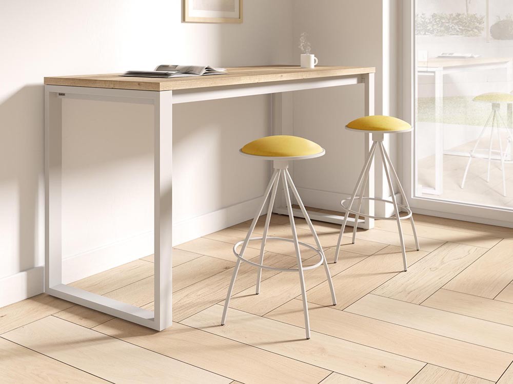 Taburete alto giratorio Mambo Tapizado de Cancio - 2