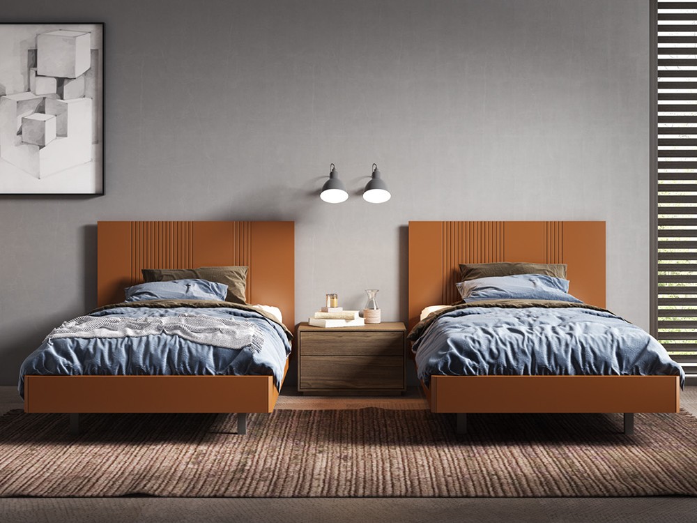 Dormitorio con dos camas Ideas Dreams 831 de A. Brito - 1