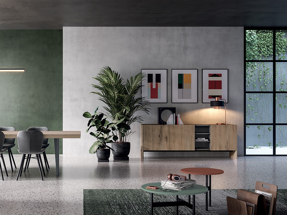 Aparador Arbor Vano de Roble macizo Devina Nais - 3