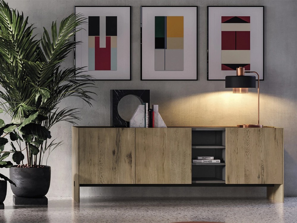 Aparador Arbor Vano de Roble macizo Devina Nais - 1