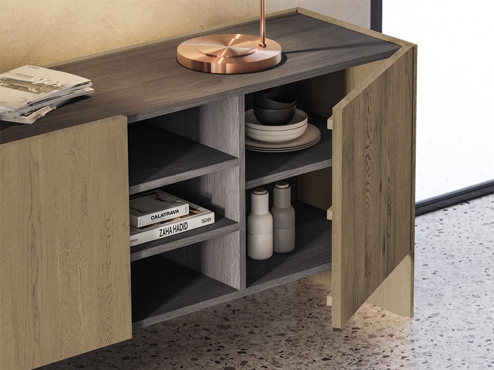 Aparador Arbor Vano de Roble macizo Devina Nais - 6