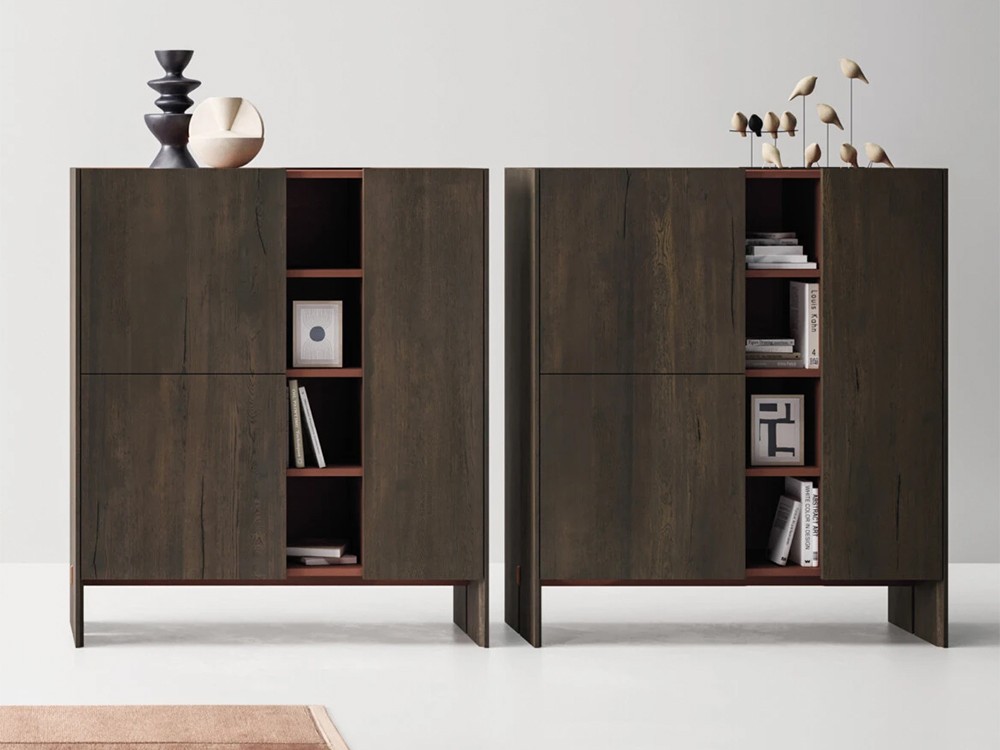 Aparador Cubo Arbor de madera maciza de Roble Devina Nais - 1 Aparador Cubo Arbor de madera maciza de Roble Devina Nais - 1