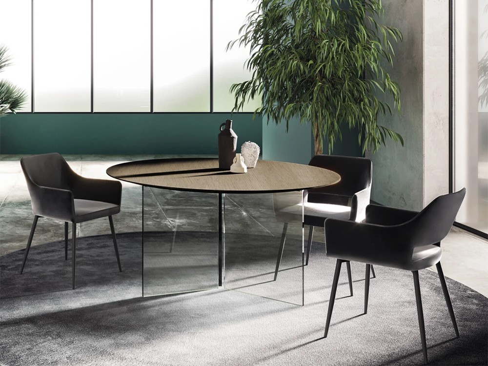 Mesa redonda Manhattan Ring Wall-Y de Devina Nais - 1