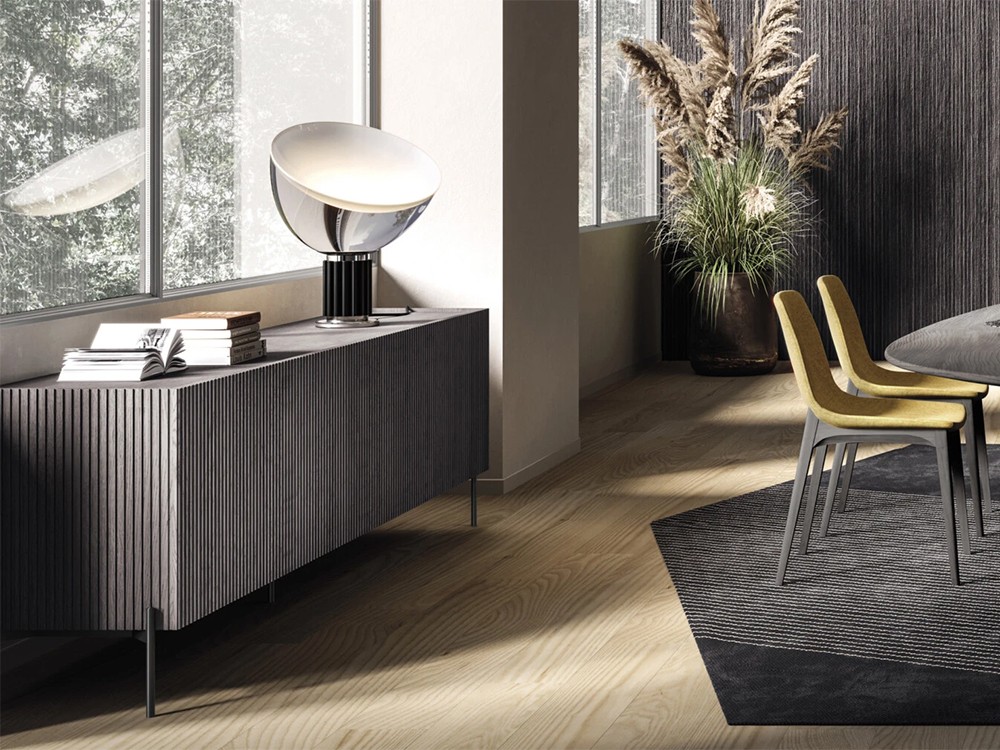 Aparador bajo de madera de roble Zero.22 Devina Nais - 1