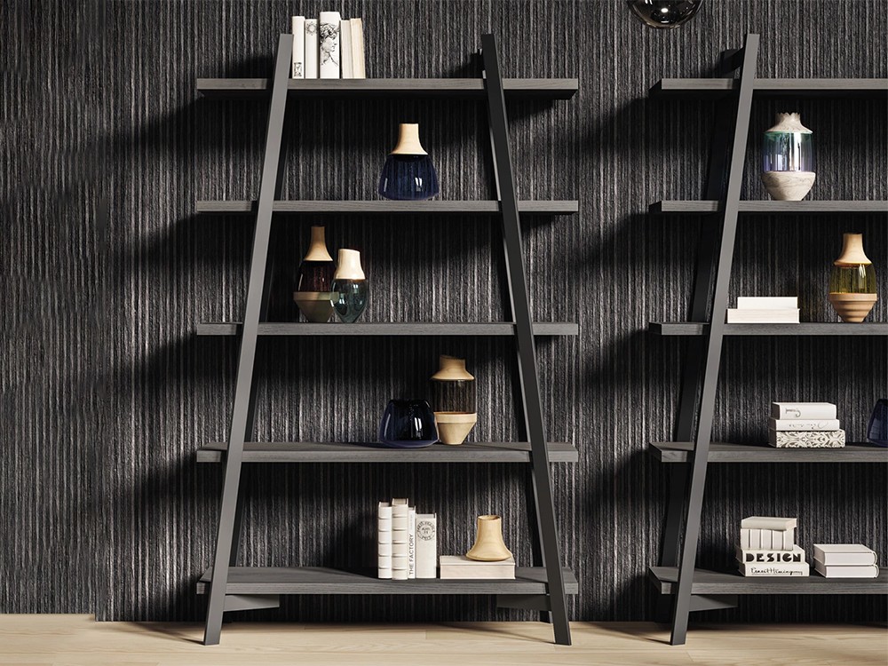 Librería Step de madera de roble Devina Nais - 5