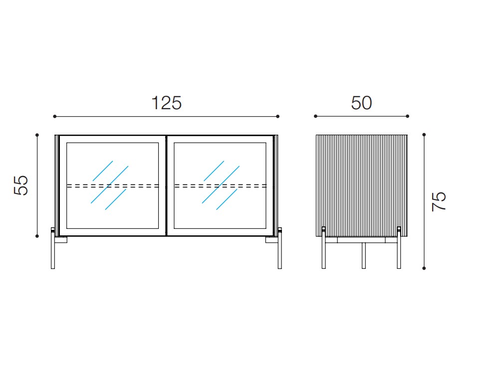Aparador Vitrina Zero.22 de Devina Nais - 4