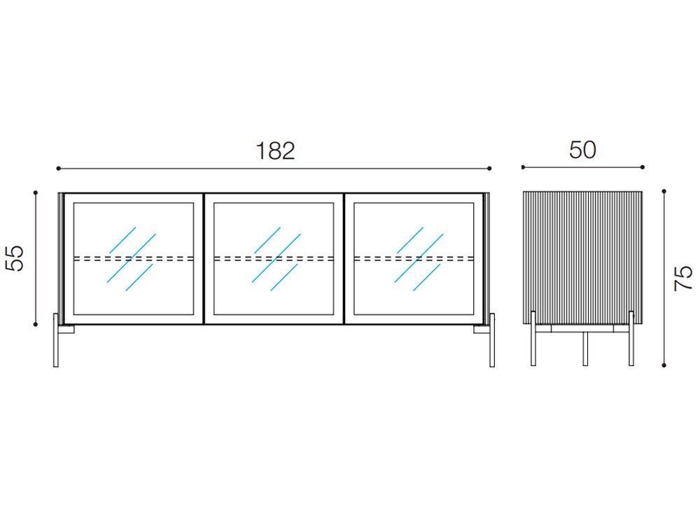 Aparador Vitrina Zero.22 de Devina Nais - 6
