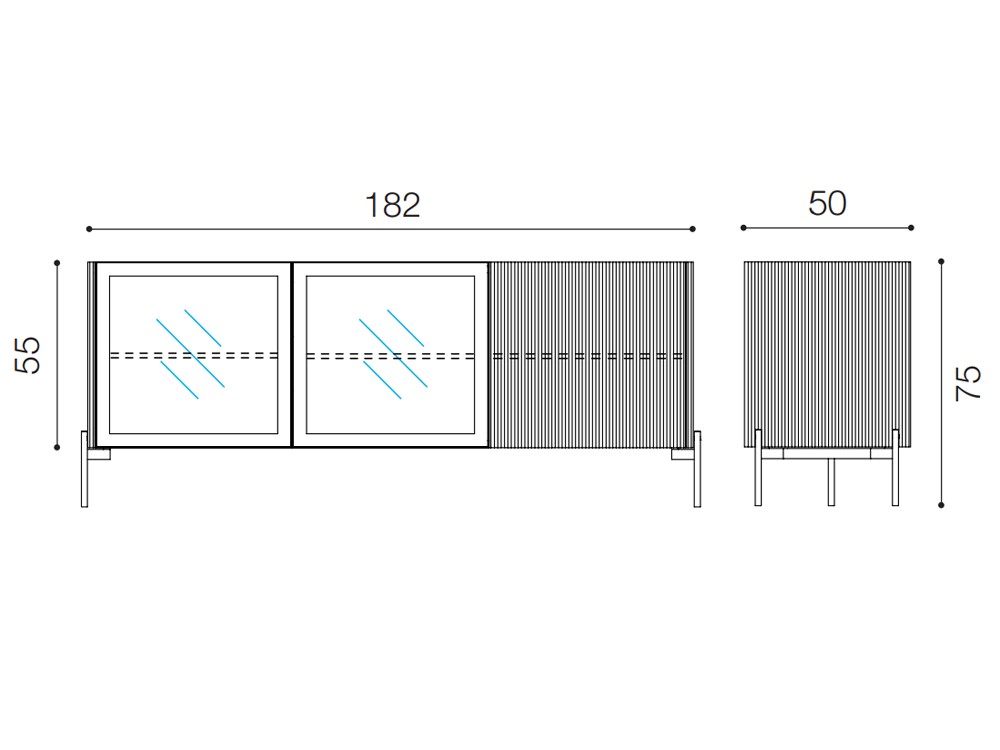 Aparador Vitrina Zero.22 de Devina Nais - 7