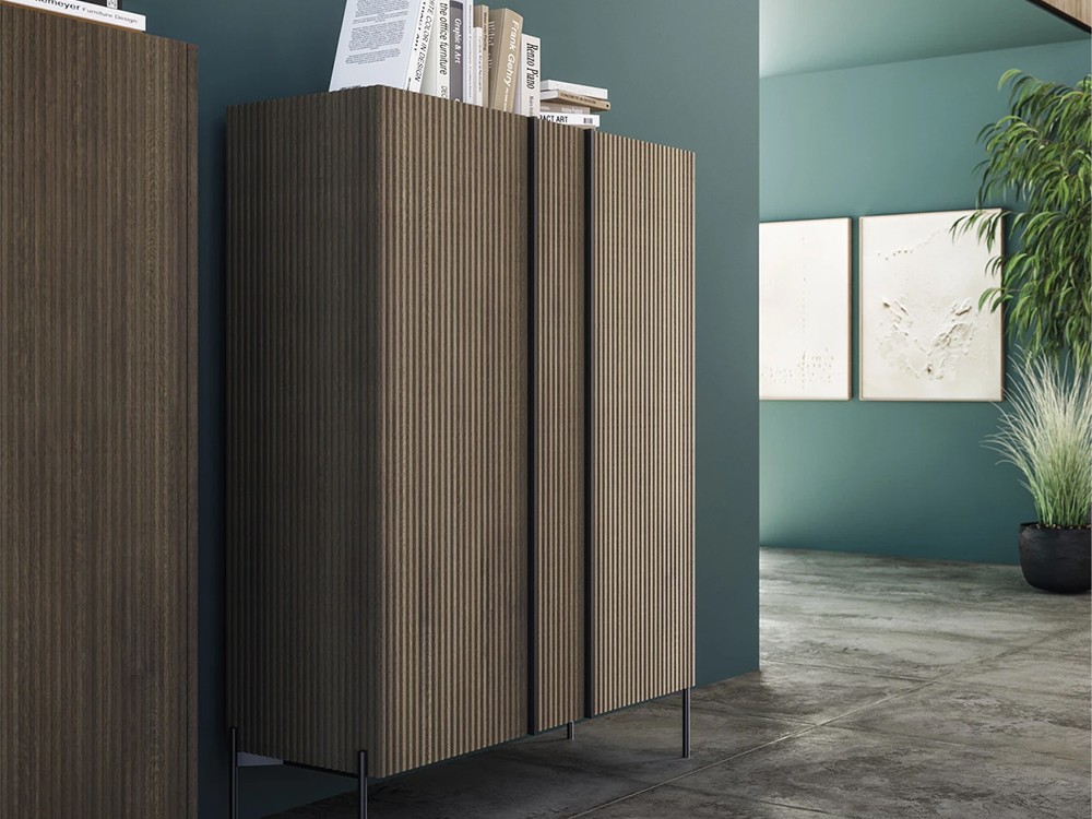 Aparador alto de roble Zero.22 de Devina Nais - 1