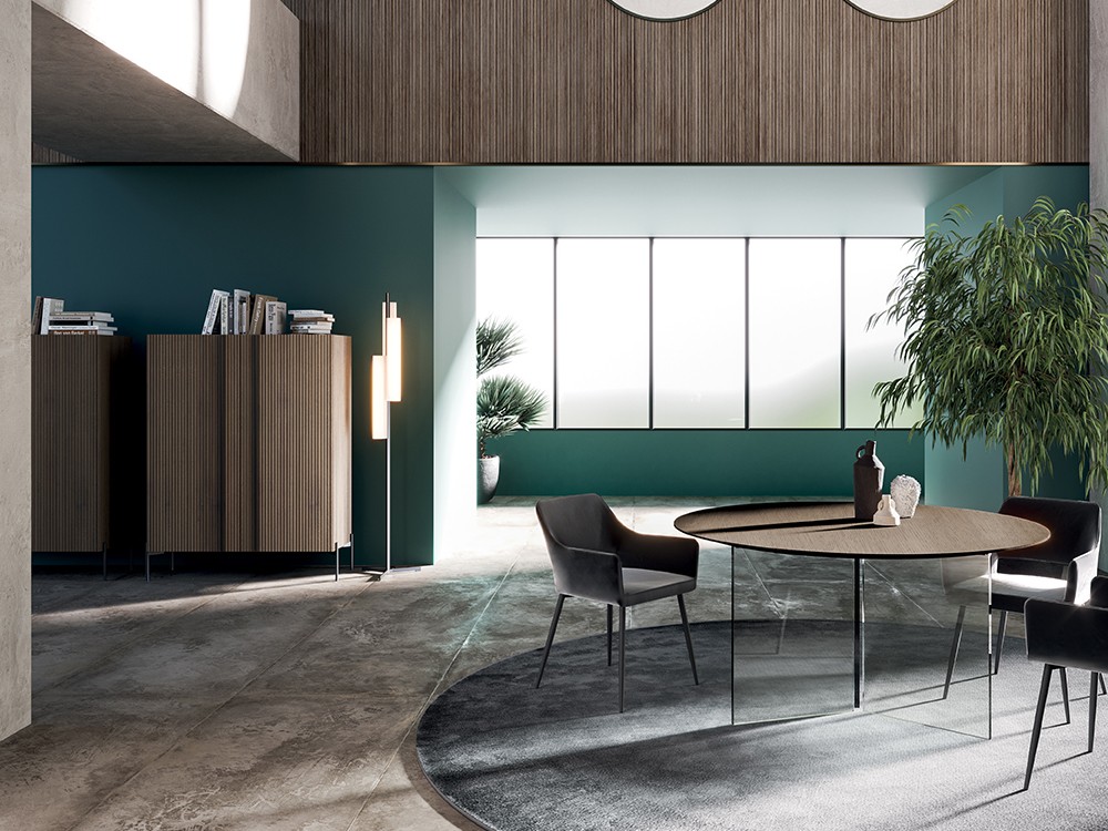 Aparador alto de roble Zero.22 de Devina Nais - 7