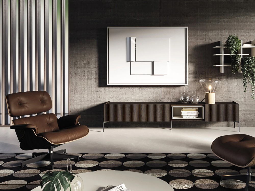 Mueble TV de roble Zero.22 de devina Nais - 1