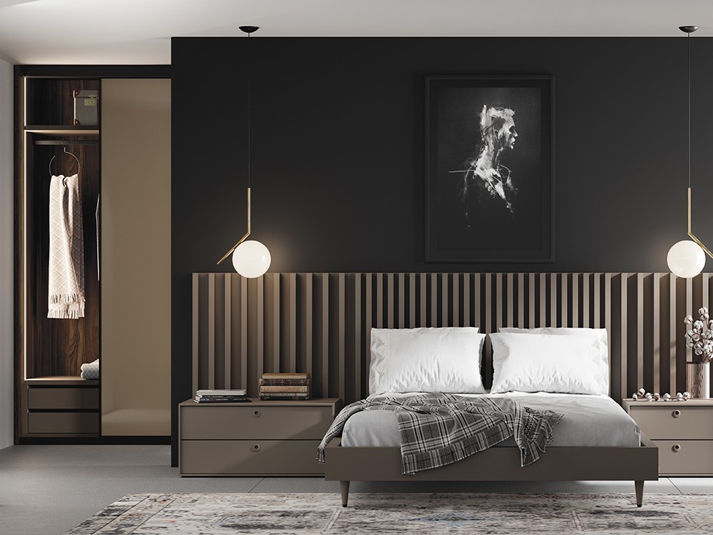 Dormitorio con cabecero Slat NoLimits Next jotajotape - 4