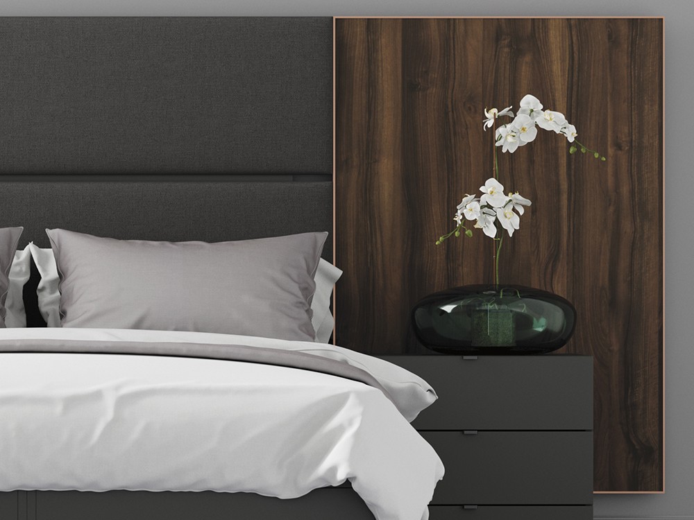 Dormitorio Due tapizado con base tatami NoLimits Next jotajotape - 4