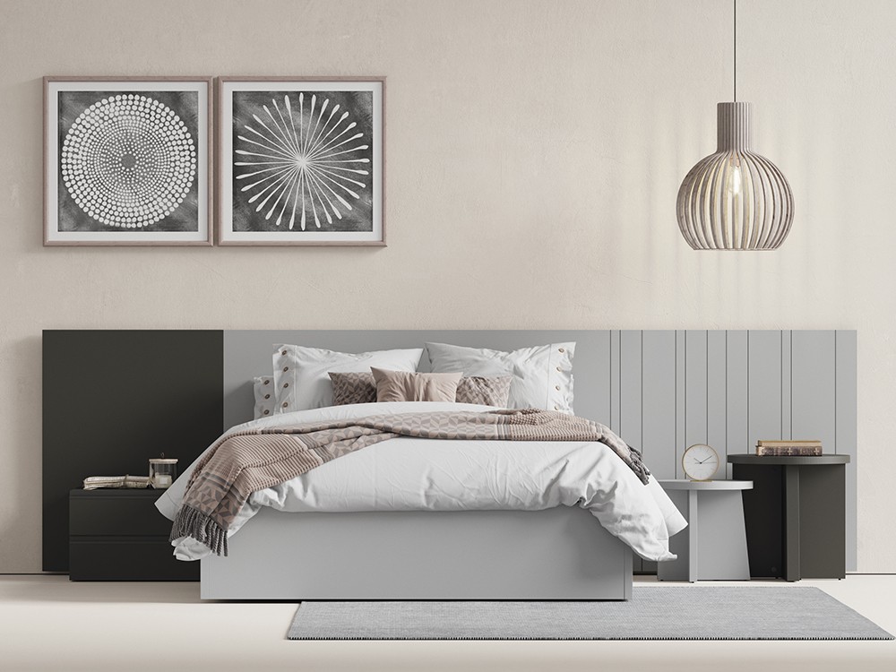 Dormitorio con cabecero Rústico NoLimits Next jotajotape - 2