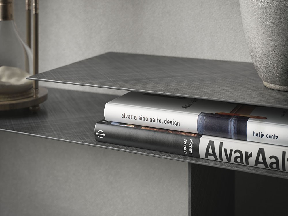 Consola de acero Tee Cattelan italia - 4