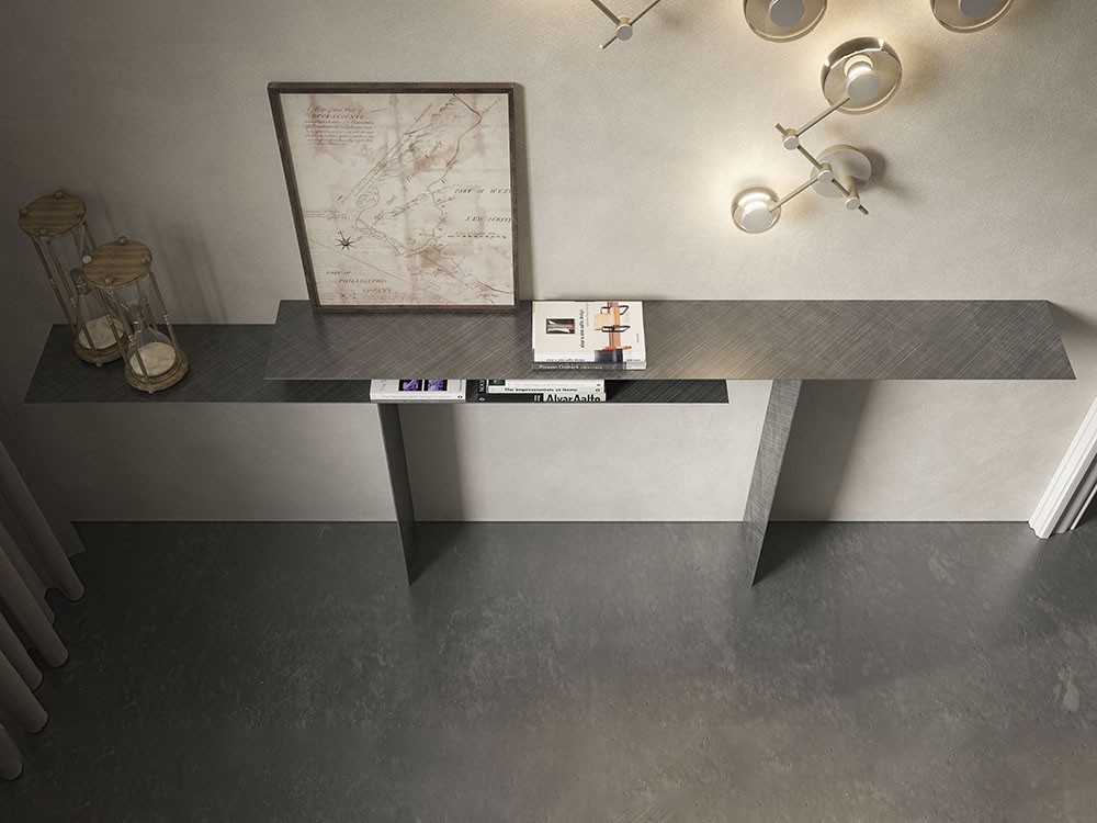 Consola de acero Tee Cattelan italia - 3