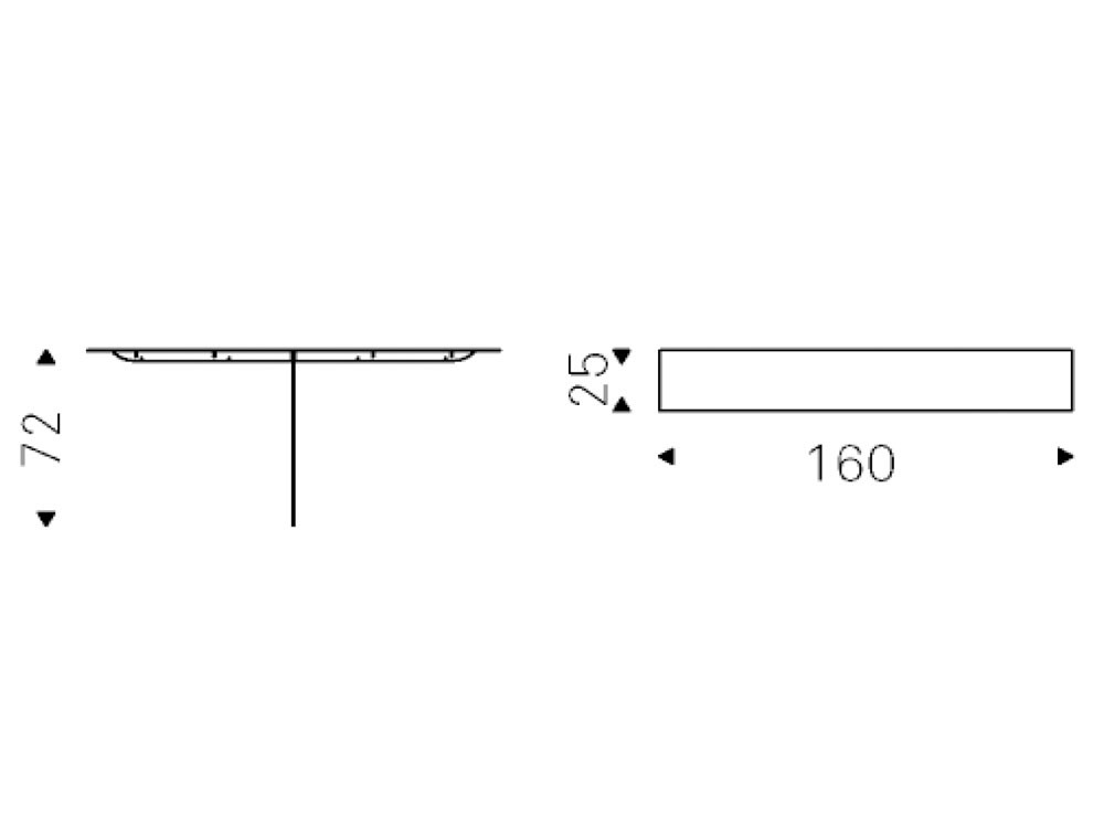 Consola de acero Tee Cattelan italia - 7