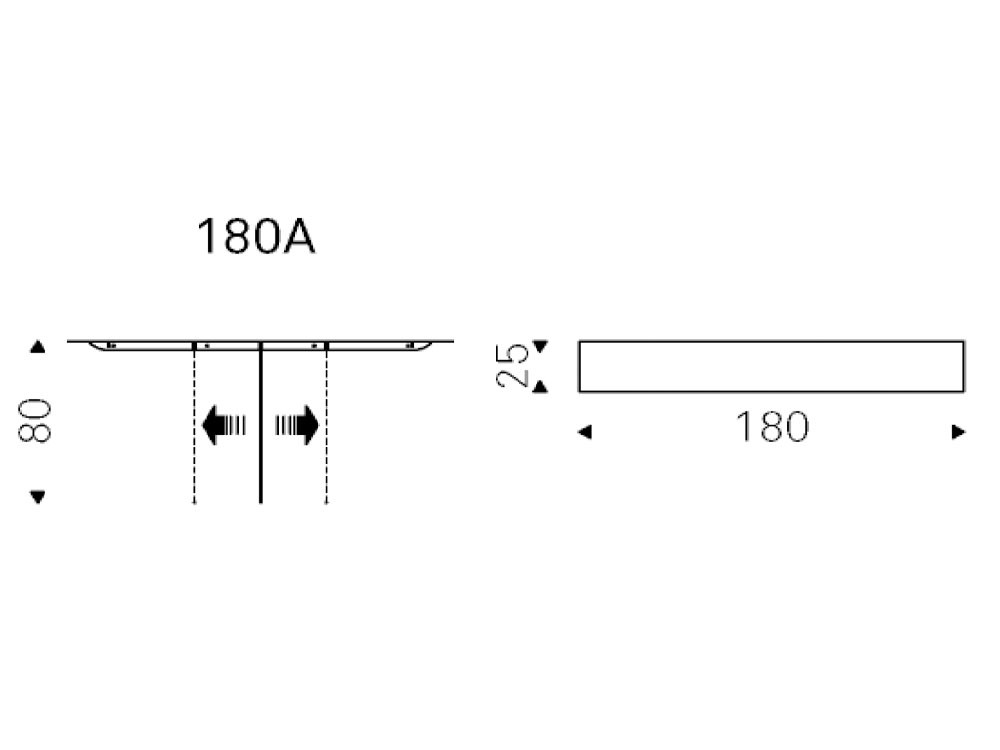 Consola de acero Tee Cattelan italia - 8