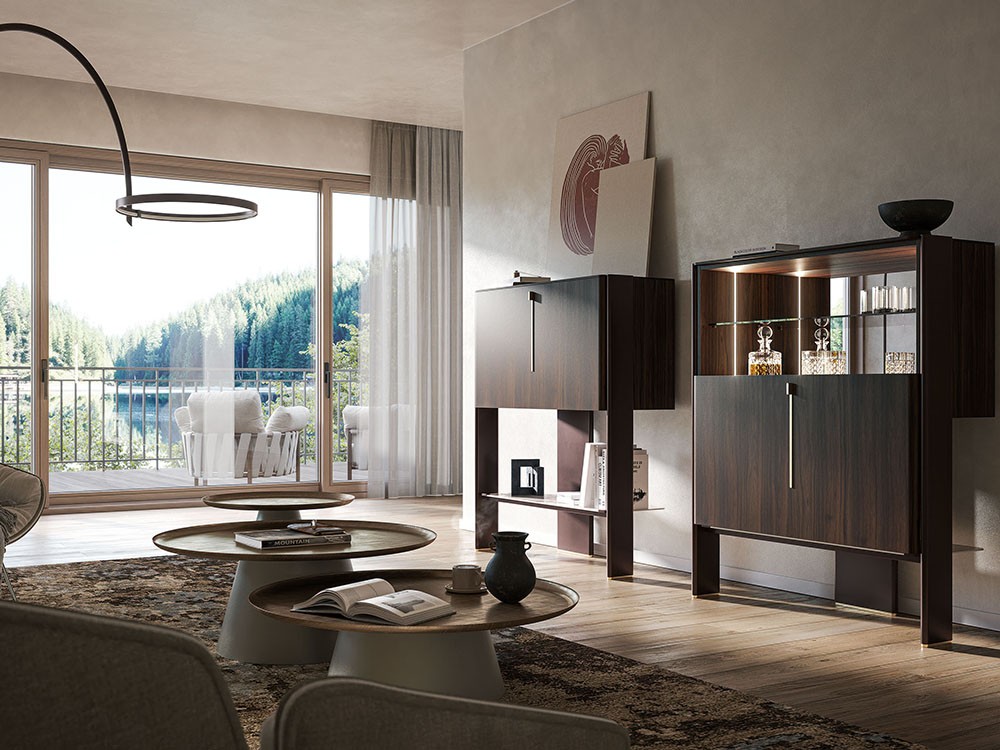 Aparador mueble bar Cremona de Cattelan Italia - 2