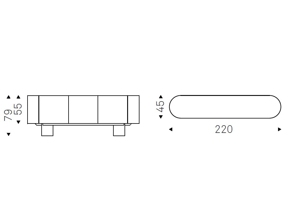 Aparador Savoy de Cattelan Italia - 8