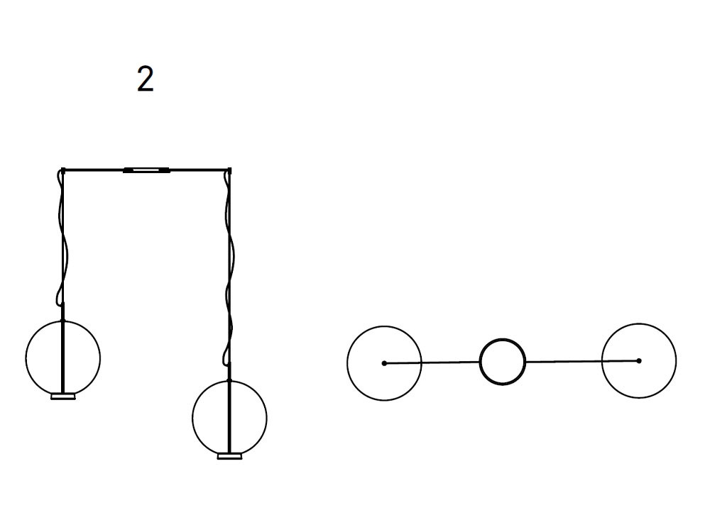 Lámpara de techo Ohay de Cattelan Italia - 5