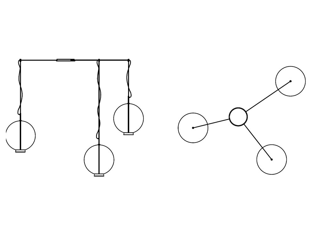 Lámpara de techo Ohay de Cattelan Italia - 6