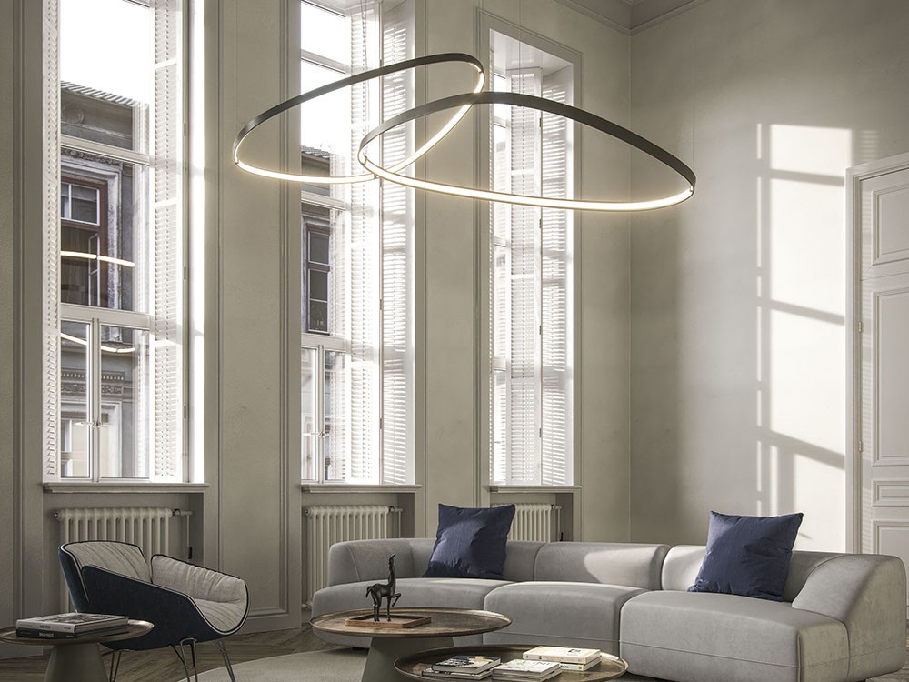 Lámpara de techo Magellano Magnum de Cattelan Italia - 1