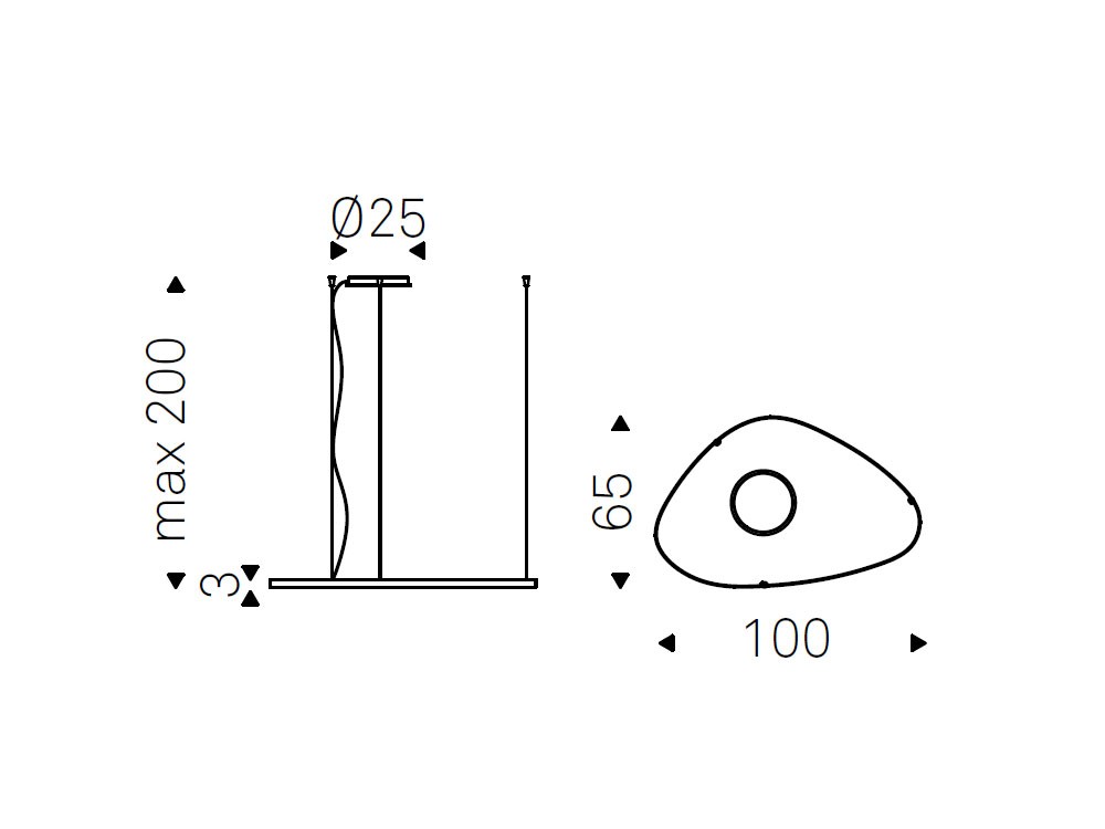 Lámpara de techo Magellano de Cattelan Italia - 4