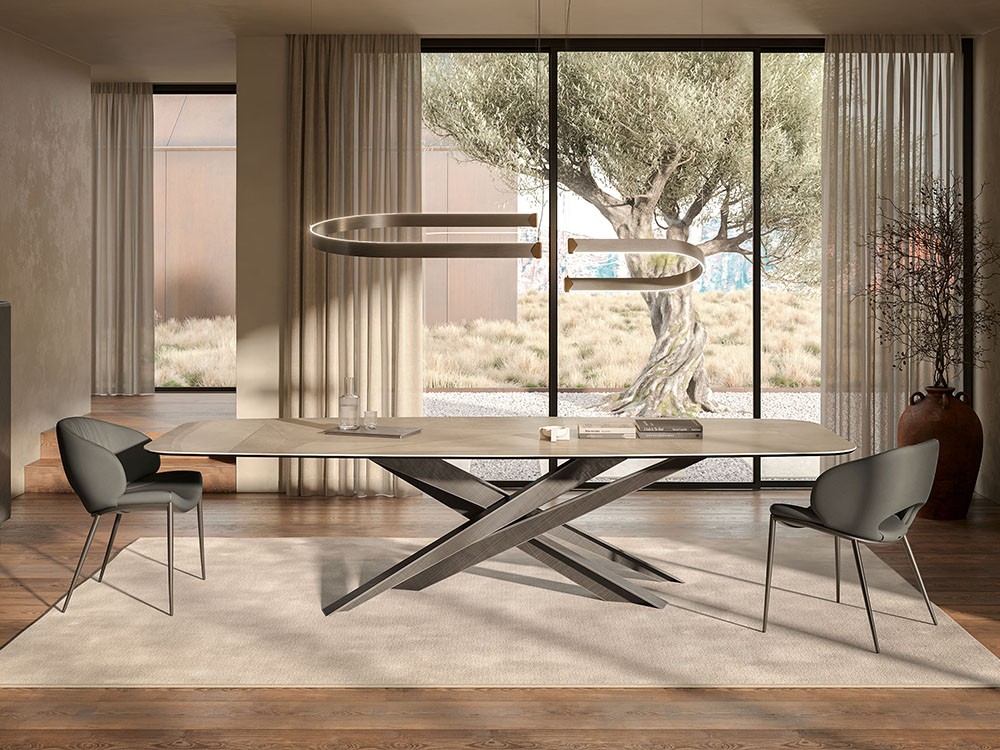 Mesa de comedor Lancer Keramik Cattelan Italia - 7