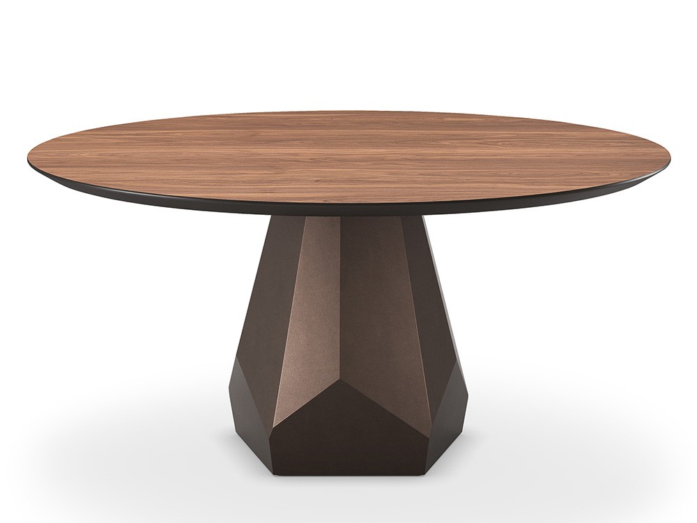 Mesa redonda Zermatt Wood de Cattelan Italia - 2