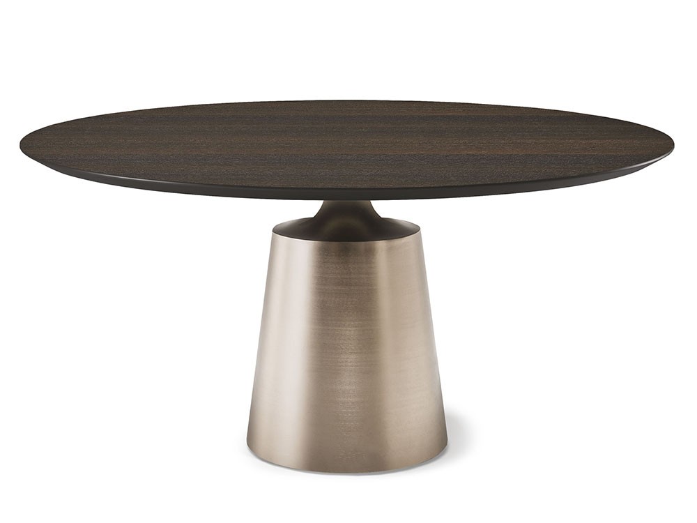 Mesa de comedor redonda Yoda Wood de Cattelan Italia - 3