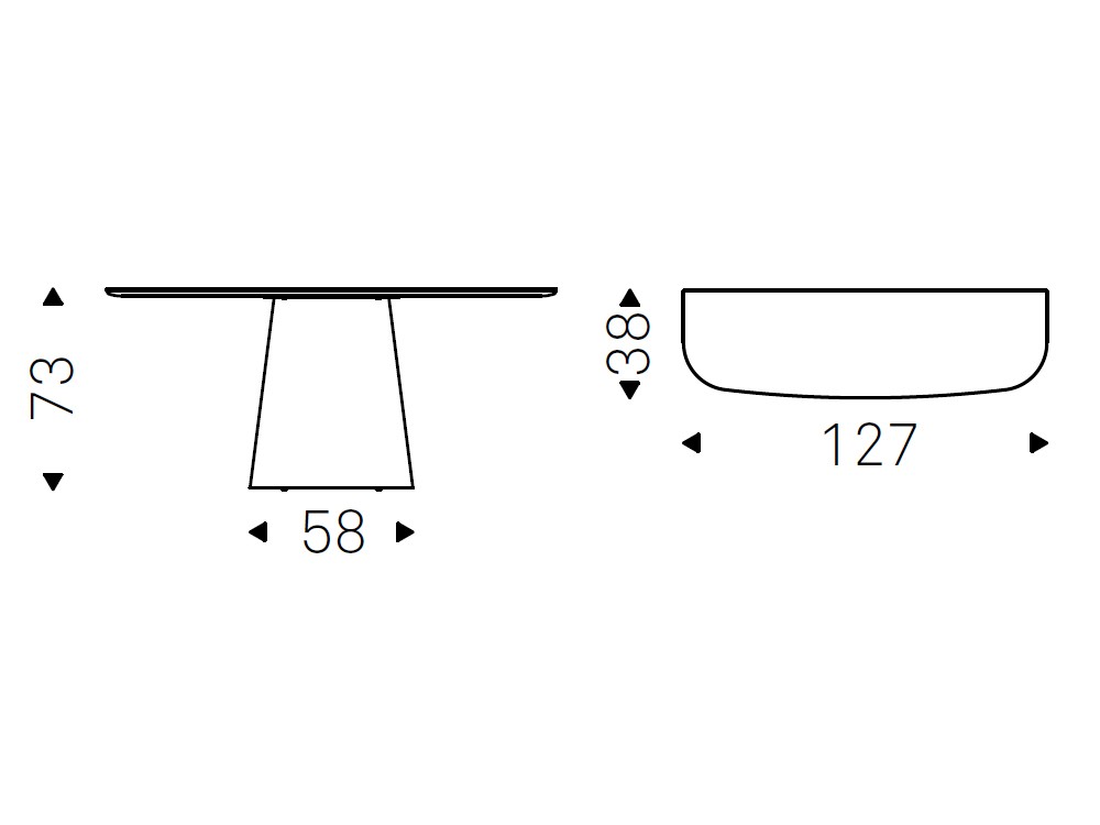 Consola Rado Keramik de Cattelan Italia - 4