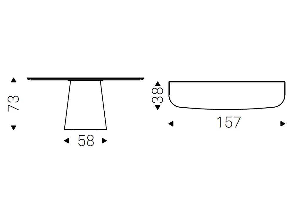 Consola Rado Keramik de Cattelan Italia - 5