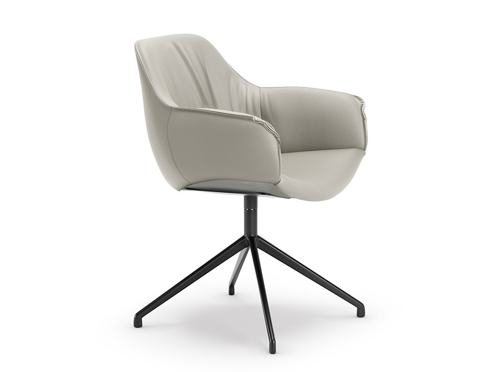 Silla giratoria Scarlett Turn ecopiel