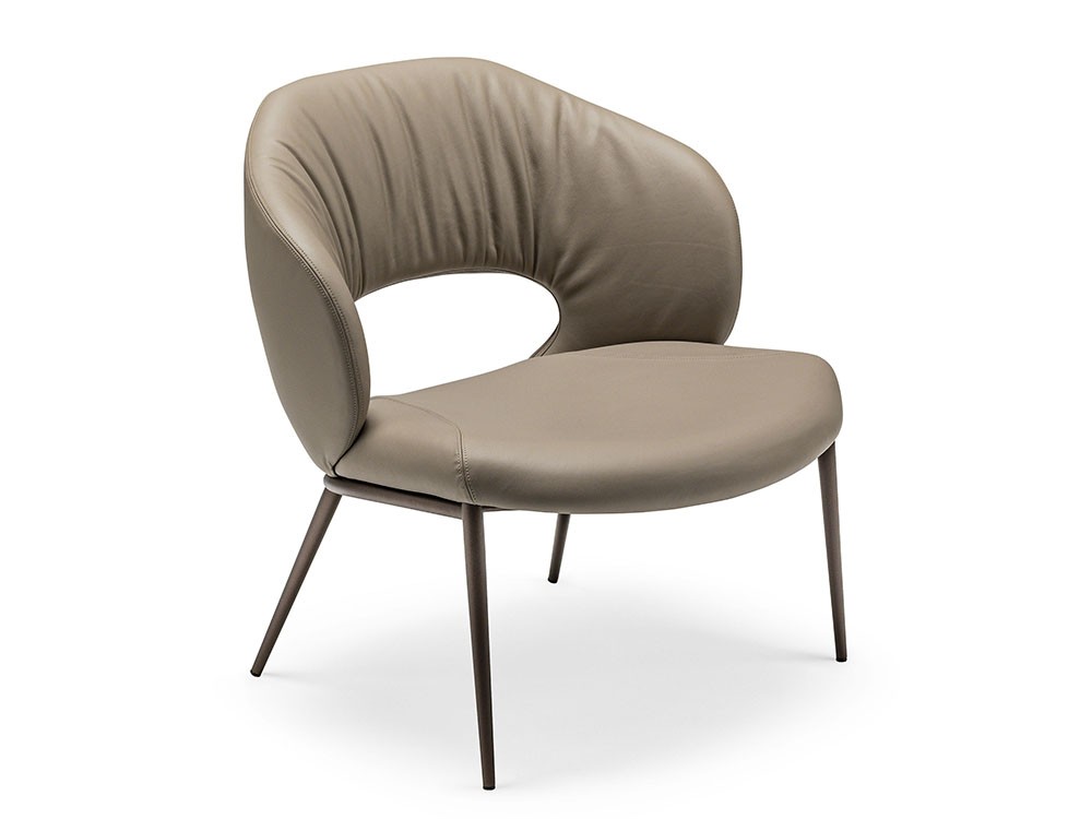 Sillón Miranda Lounge tapizado de Cattelan Italia - 1