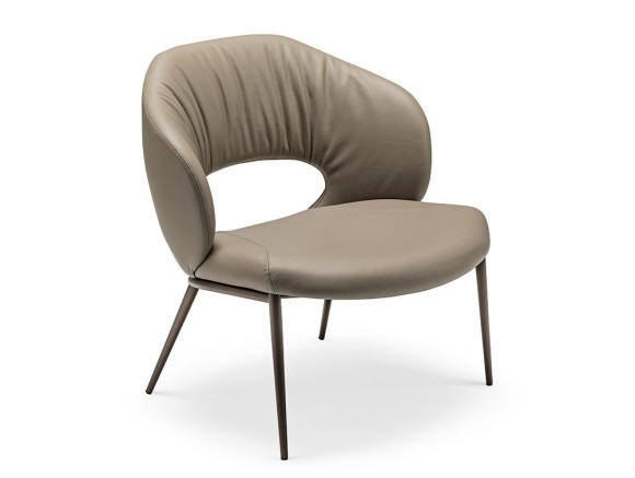 Sillón Miranda Lounge tapizado de Cattelan Italia - 1