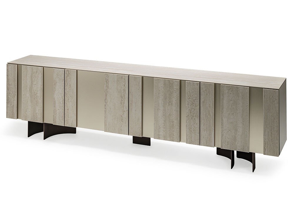 Aparador bajo Amsterdam Keramik de Cattelan Italia - 2