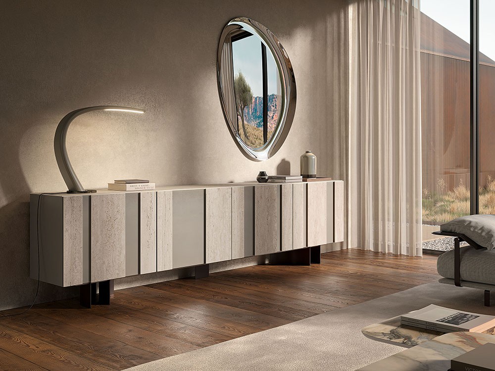 Aparador bajo Amsterdam Keramik de Cattelan Italia - 3