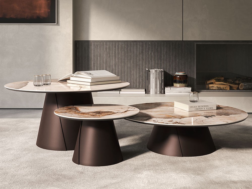 Mesa de centro Albert Keramik de Cattelan Italia - 4