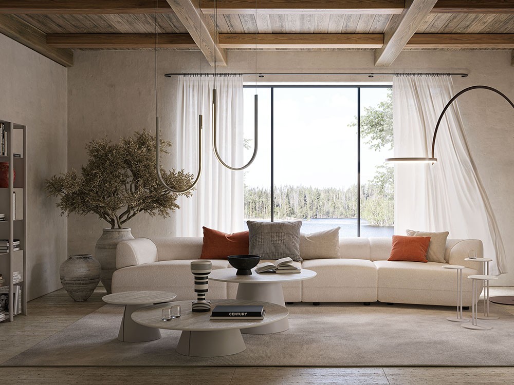 Mesa de centro Albert Keramik de Cattelan Italia - 9