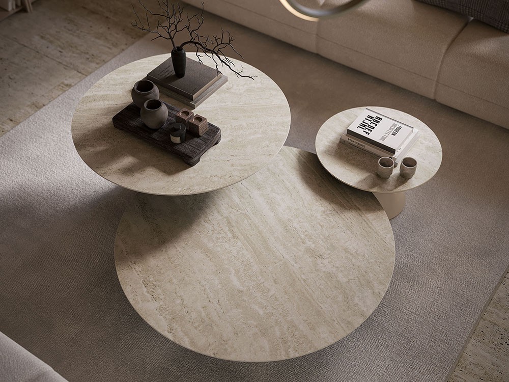 Mesa auxiliar Albert Keramik de Cattelan Italia - 2