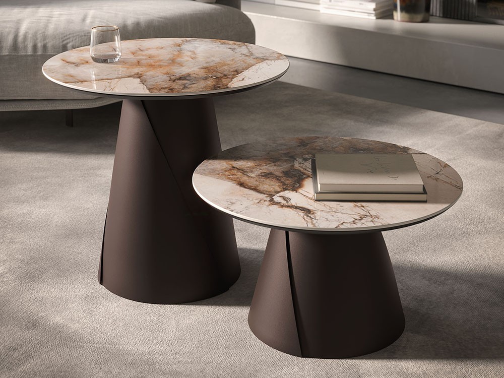 Mesa auxiliar Albert Keramik de Cattelan Italia - 1