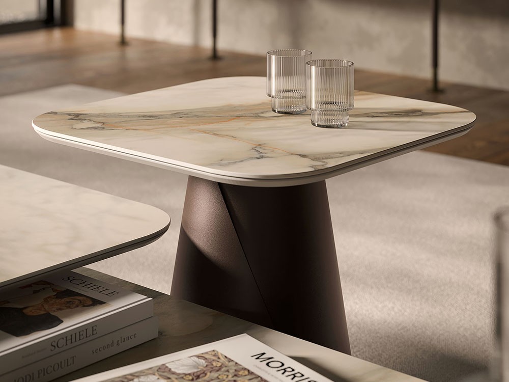 Mesa de centro Albert Keramik Square de Cattelan Italia - 6