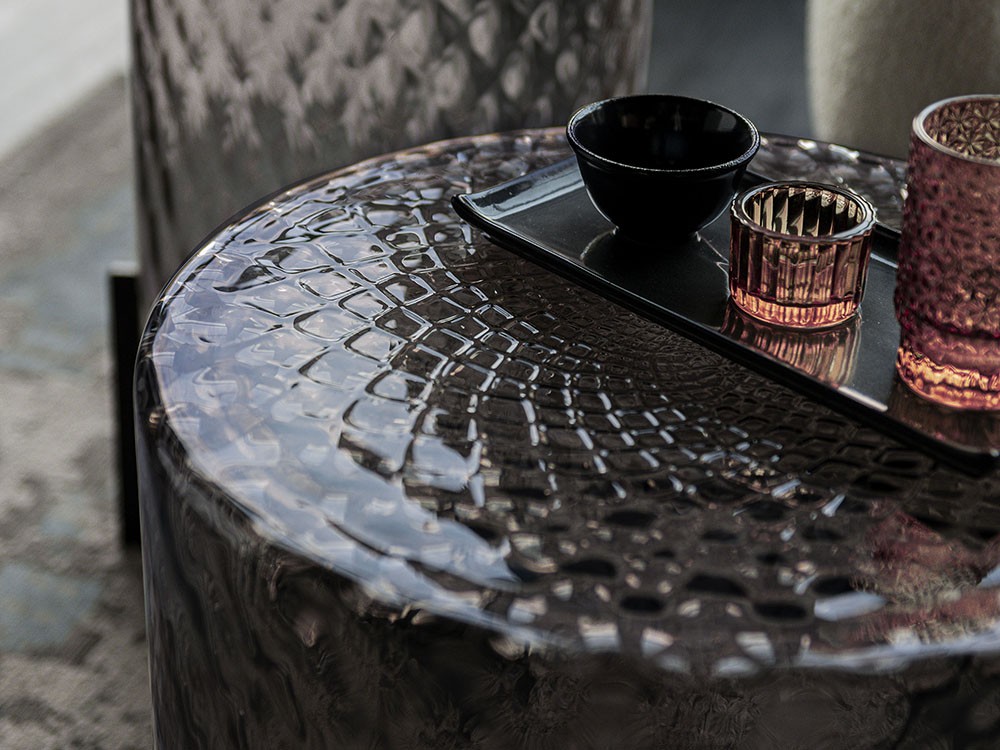 Mesa auxiliar de cristal Dodo Cattelan Italia - 2