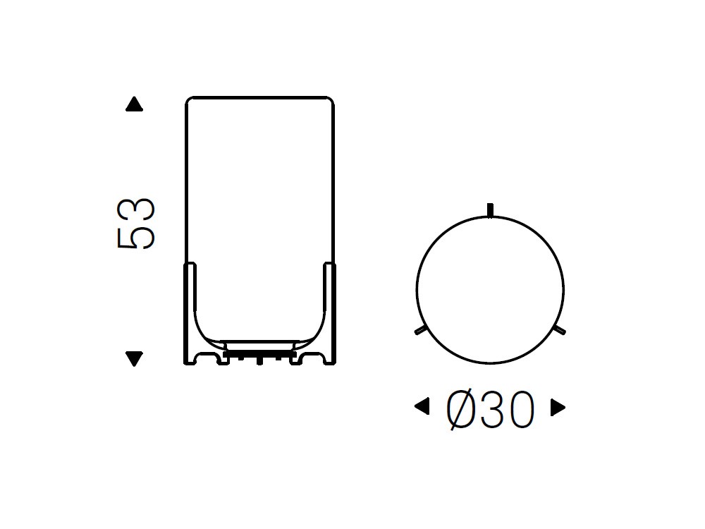 Mesa auxiliar de cristal Dodo Cattelan Italia - 5